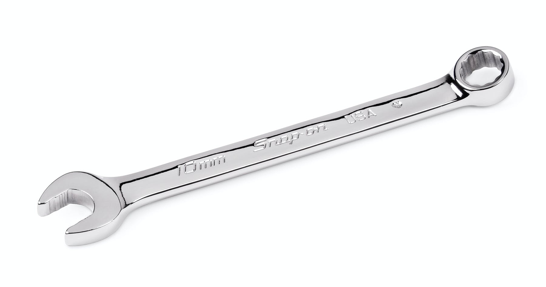 10 mm 12-Point Metric Flank Drive® Plus Short Combination Wrench | SOEXM100 10 mm 12-Point Metric Flank Drive® Plus Short Combination Wrench | SOEXM100